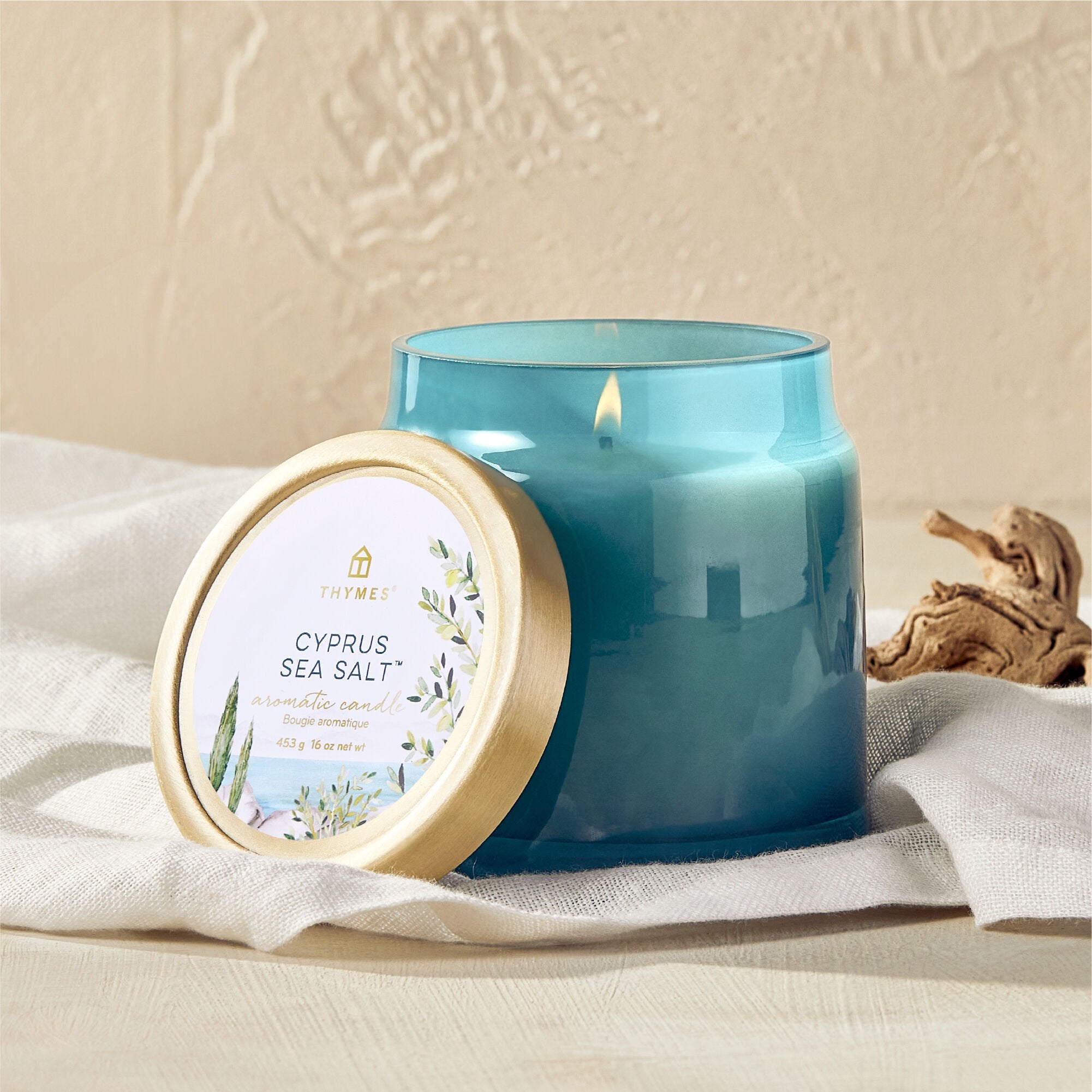 Cyprus Sea Salt Statement Poured Candle - Image 2