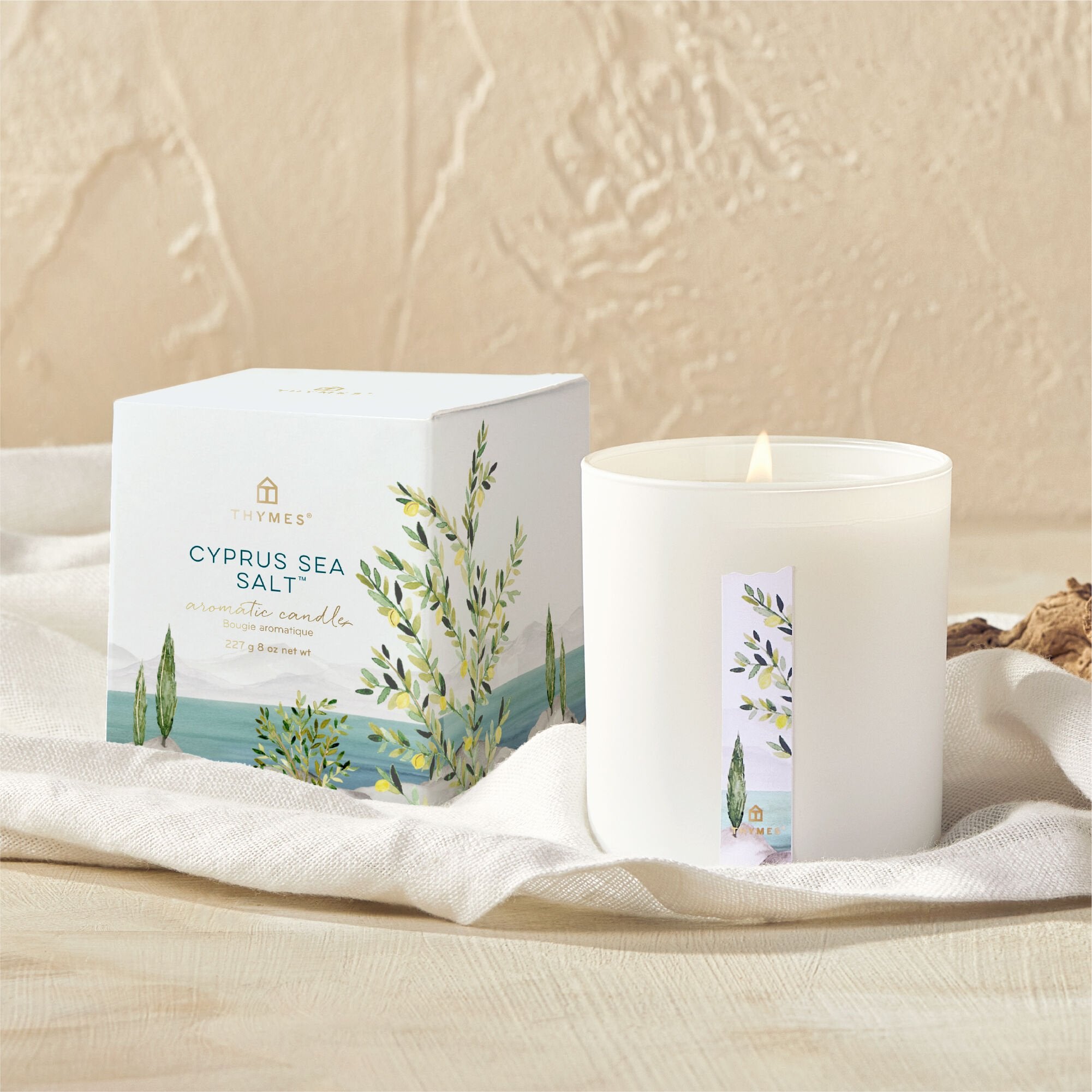 Cyprus Sea Salt Poured Candle - Image 2