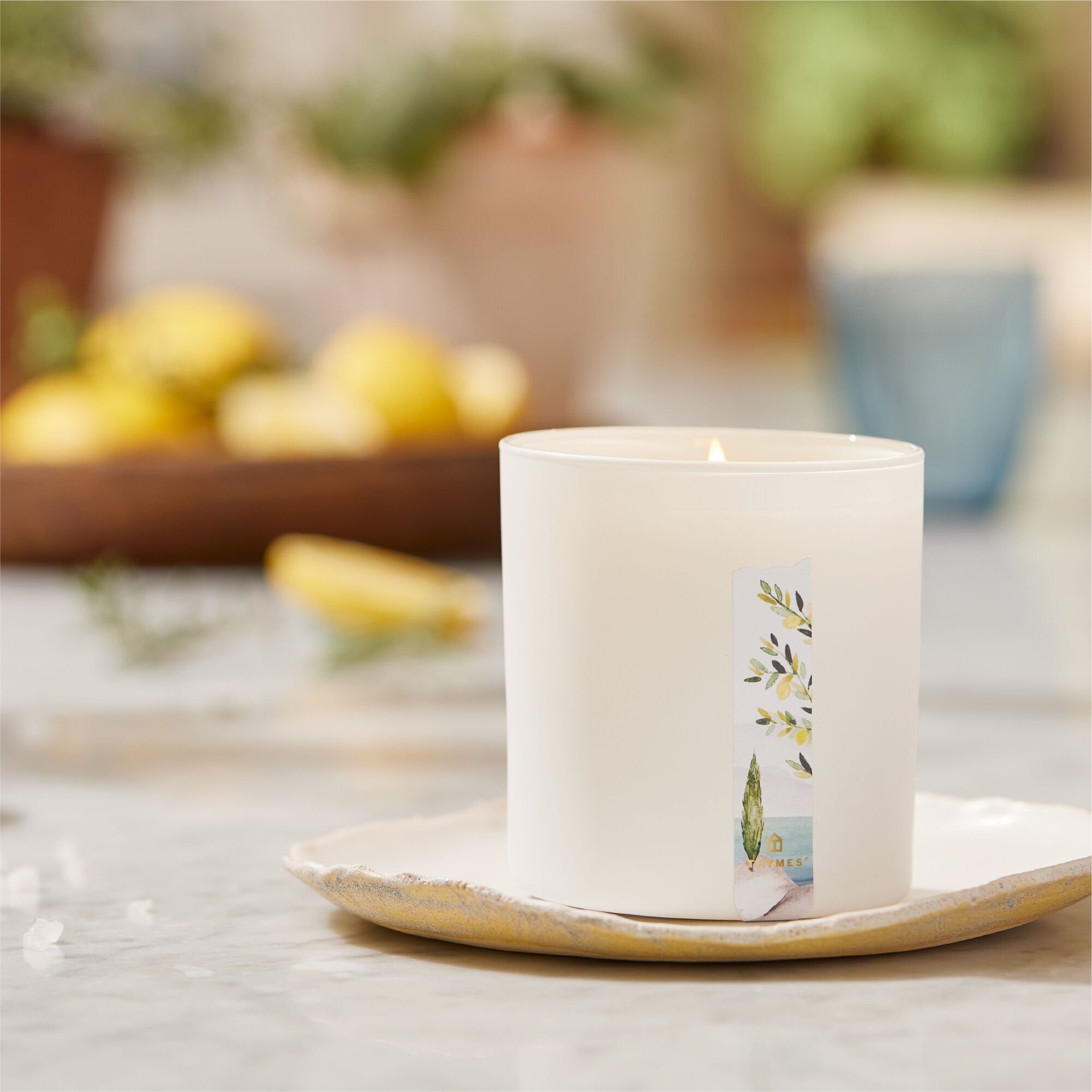 Cyprus Sea Salt Poured Candle - Image 3