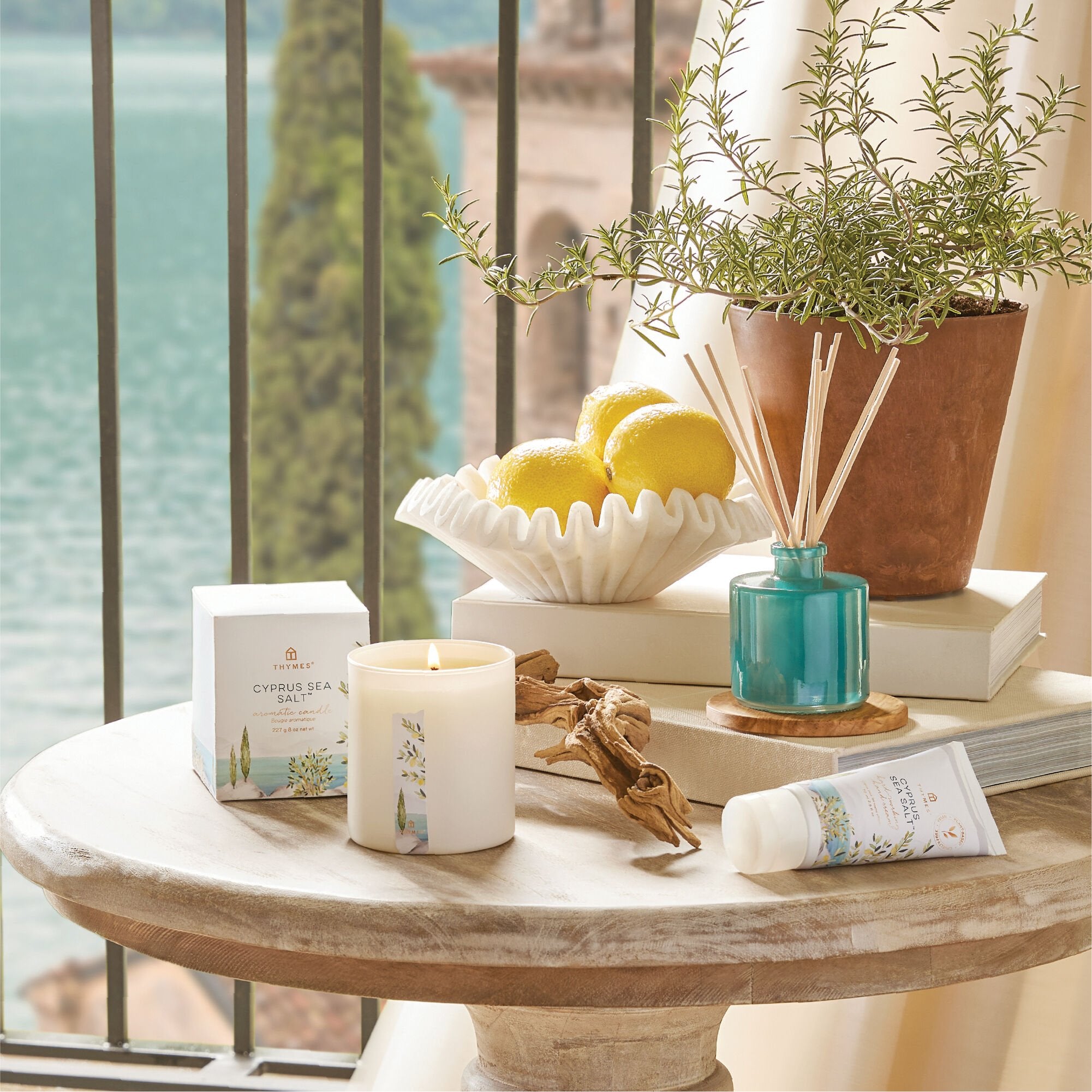 Cyprus Sea Salt Poured Candle - Image 4
