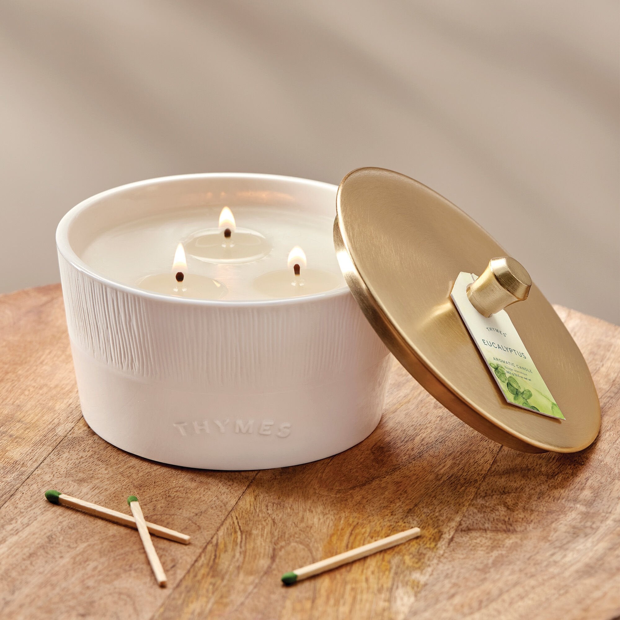 Eucalyptus Statement 3-Wick Candle - Image 2