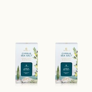 Cyprus Sea Salt Pura? Diffuser Refill. 2-Pack Bundle