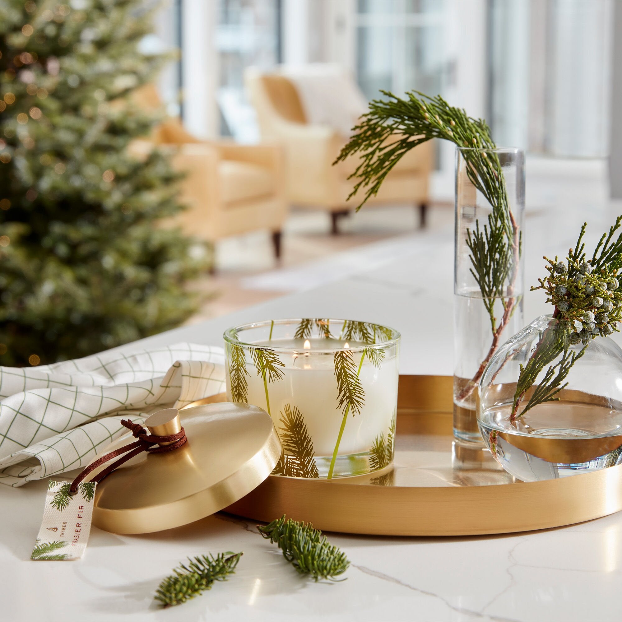 Frasier Fir? Pine Needle 3-Wick Candle - Image 3