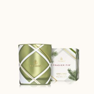 Frasier Fir? Frosted Plaid 6.5 oz Poured Candle