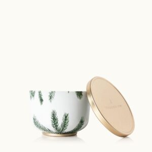 Frasier Fir? Candle Tin with Gold Lid