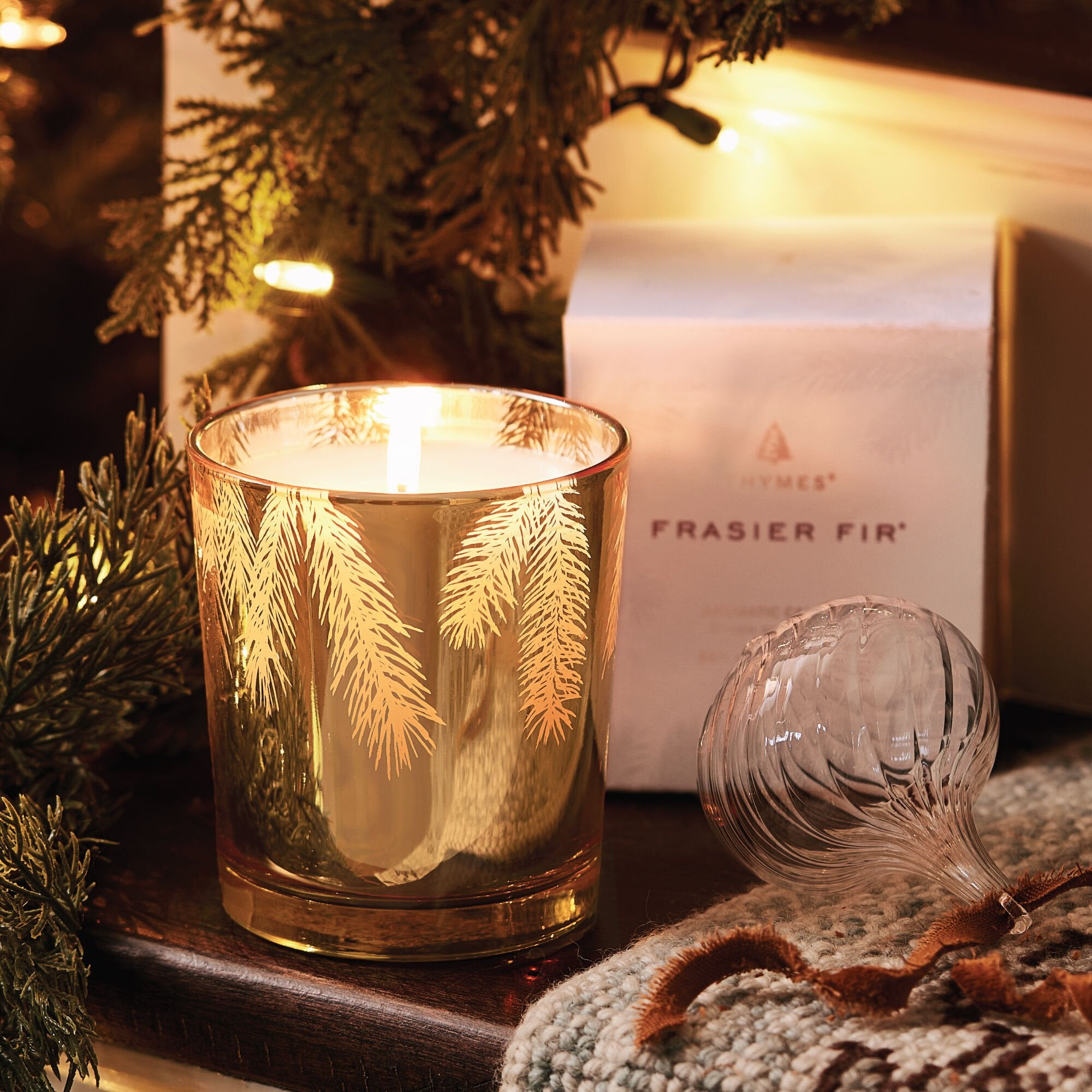 Frasier Fir? Gilded 13 oz Poured Candle - Image 2