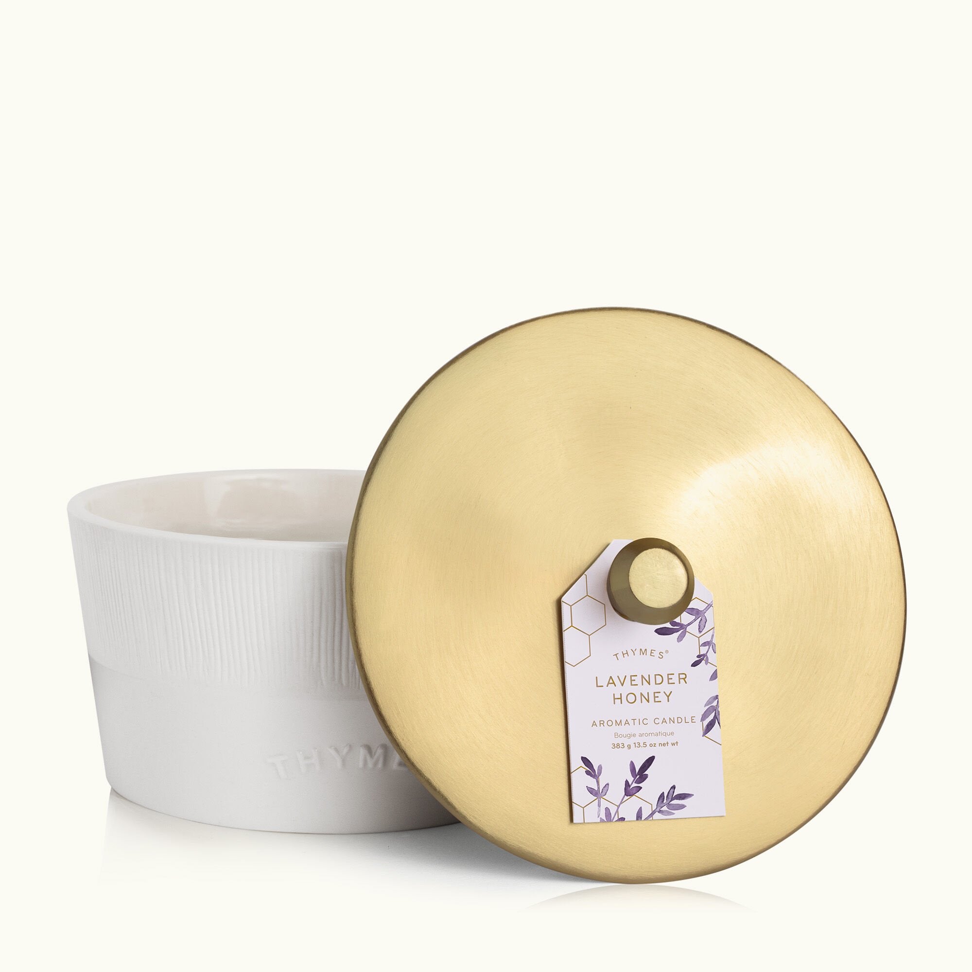 Lavender Honey Statement 3-Wick Candle - Image 3