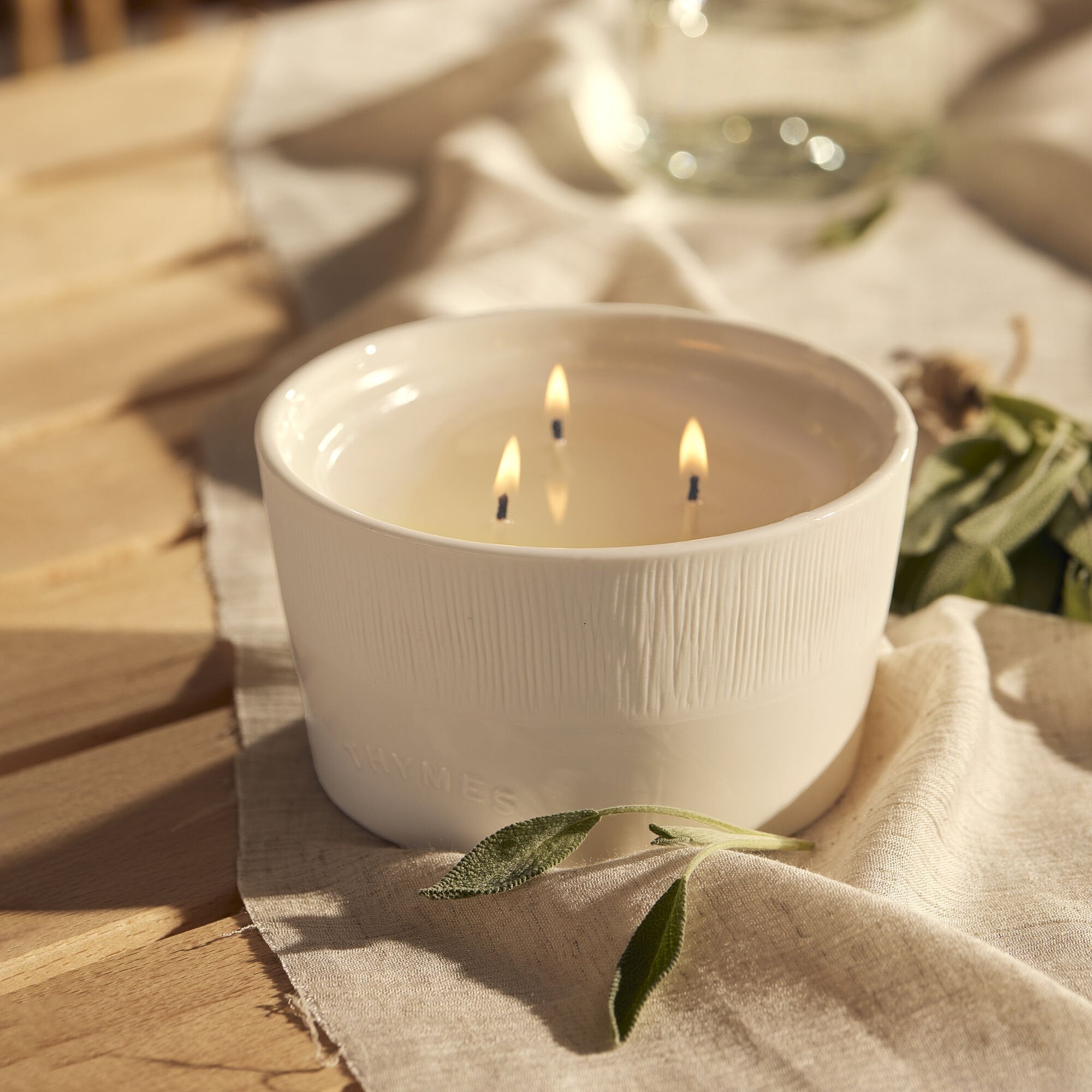 Sienna Sage 3-Wick Statement Candle - Image 2
